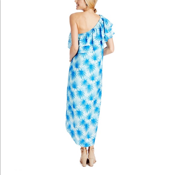 Vineyard vines Electric Palm High-Low Maxi Dress - Picture 2 of 8